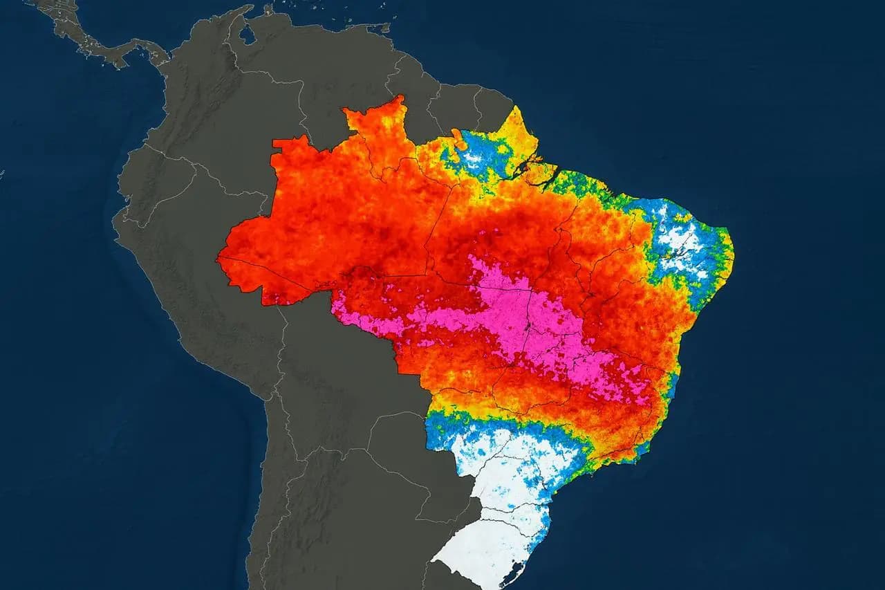 ALERTA INMET: ZCAS provoca chuva de 100 mm e ventos de 100 km/h em diversas regiões